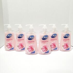 Lot of 6 Pack Dial Liquid Hand Soap Cherry Blossom 7.5 fl oz Each NEW